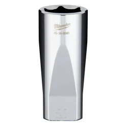 Milwaukee 3/8" Drive 20mm Deep 6-Point Chrome Socket 45-34-8040