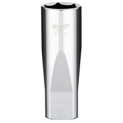 Milwaukee 1/2" Drive 21mm Deep 6-Point Chrome Socket 45-34-2121