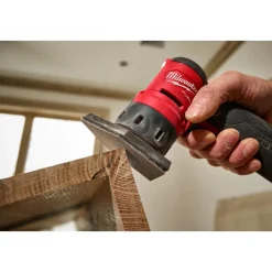 Milwaukee 80 Grit Mesh Sanding Sheet for M12 FUEL Orbital Detail Sander 12pk 48-80-5080