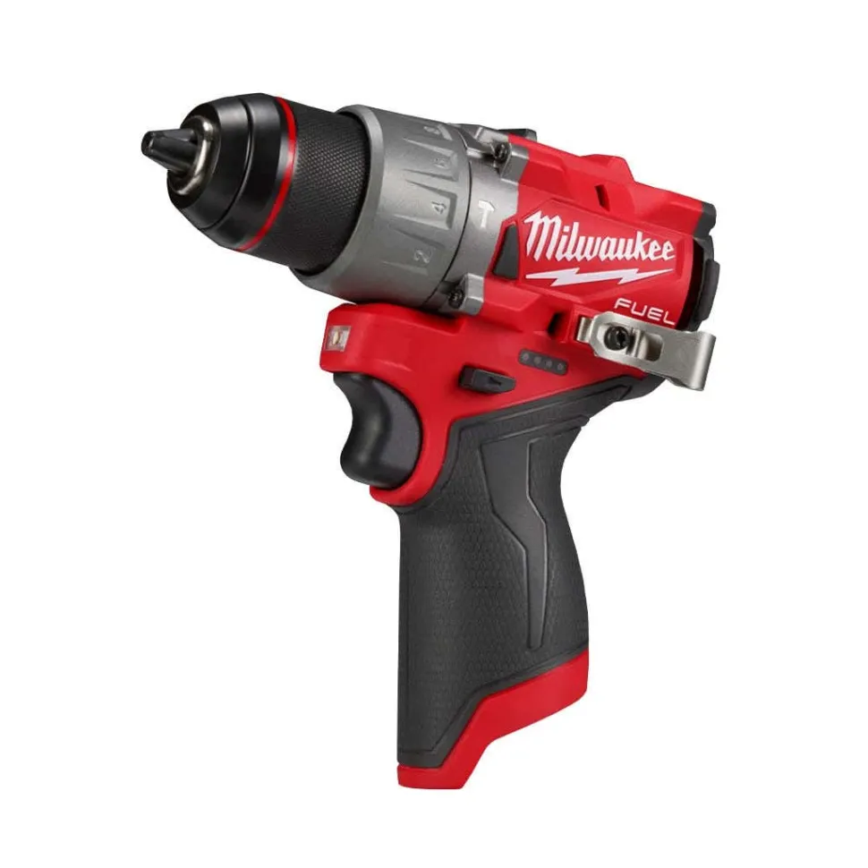Milwaukee 1/4" Hex Impact Driver, 1/2" Hammer Drill/Driver & 3" Compact Cut Off Tool Bare Tool Bundle
