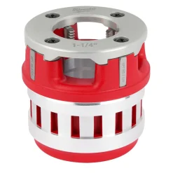 Milwaukee 1-1/4" High Speed NPT 12R Pipe Threading Forged Aluminum Die Head 48-36-1010