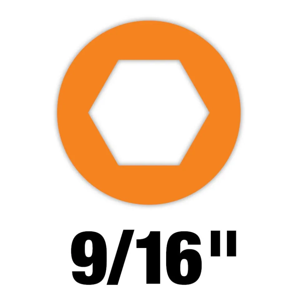 Milwaukee 9/16" HollowCore Magnetic Nut Driver 48-22-2557