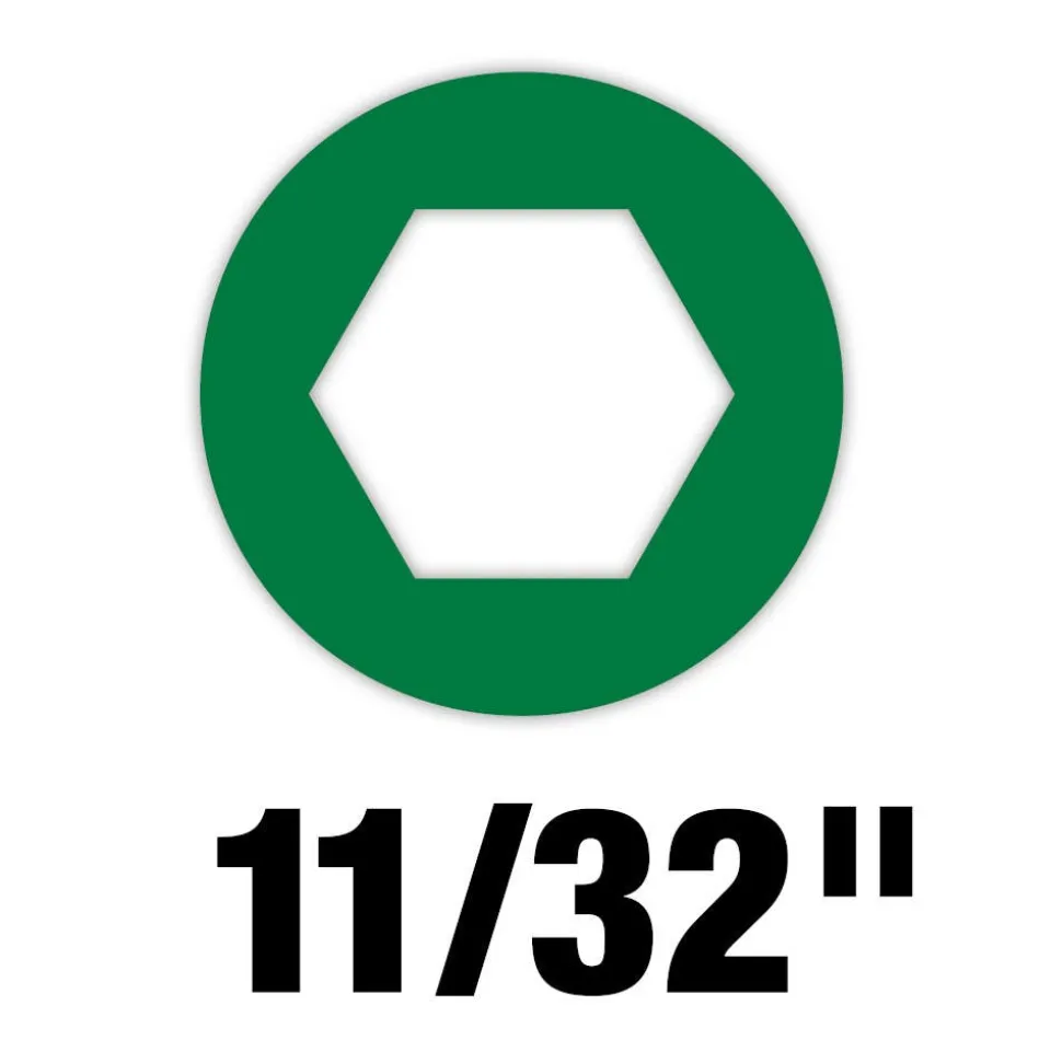 Milwaukee 11/32" HollowCore Nut Driver 48-22-2453