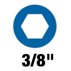 Milwaukee 3/8" HollowCore Nut Driver 48-22-2454