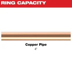 Milwaukee 4" NIBCO Press Ring for M18 FORCE LOGIC Long Throw Press Tool 49-16-2658NX