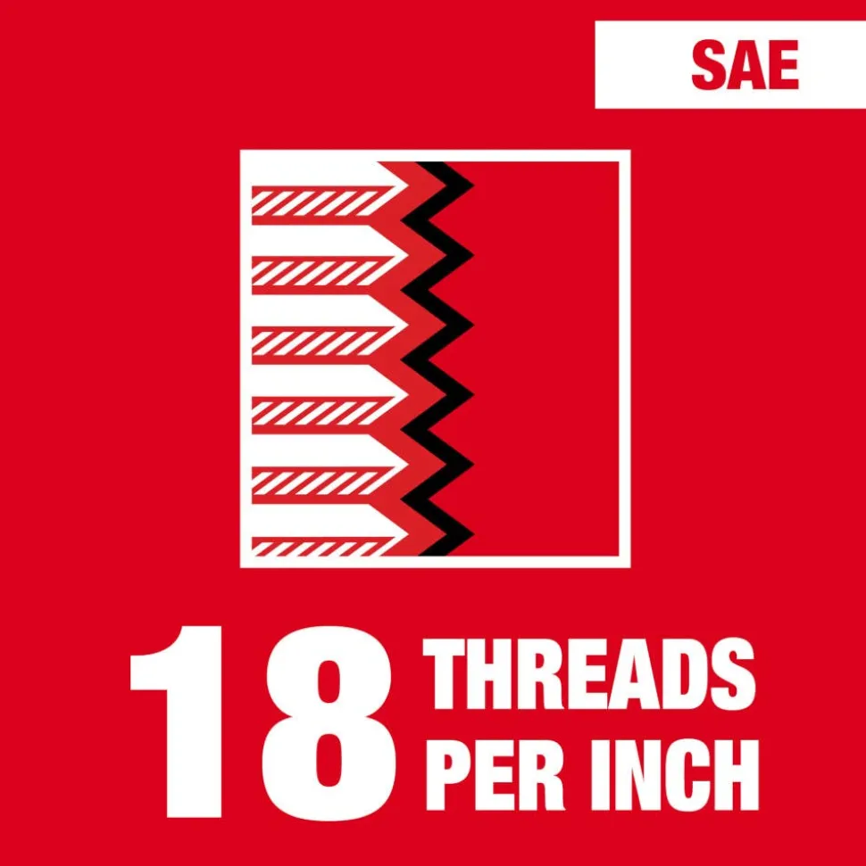 Milwaukee 3/8"-18 NPT Straight Flute Taper Tap 49-57-5292