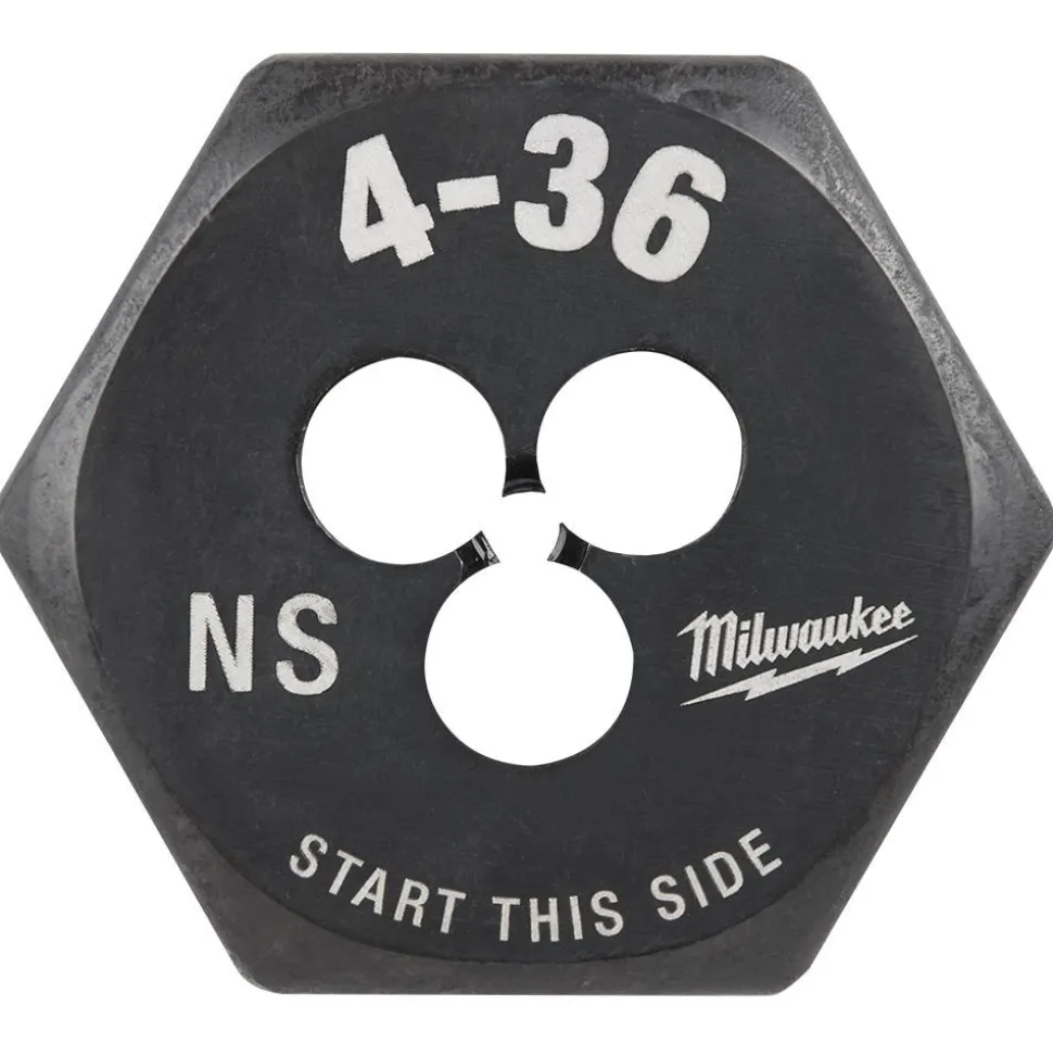 Milwaukee 4-36 NS 1-Inch Hex Threading Die 49-57-5307