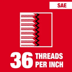 Milwaukee 4-36 NS 1-Inch Hex Threading Die 49-57-5307
