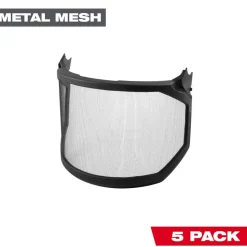 Milwaukee 5 Pack Mesh Shield Replacement (Helmet & Hard Hat Mount) 48-73-1432