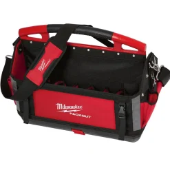 Milwaukee 20" PACKOUT Open Tote Tool Bag 32 Pockets 48-22-8320
