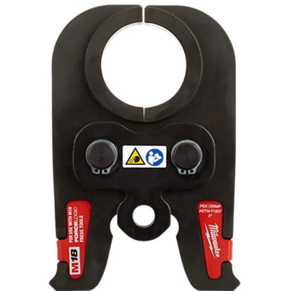 Milwaukee 2" PEX Crimp (F1807) Jaw for M18 Force Logic Press Tools 49-16-2657C