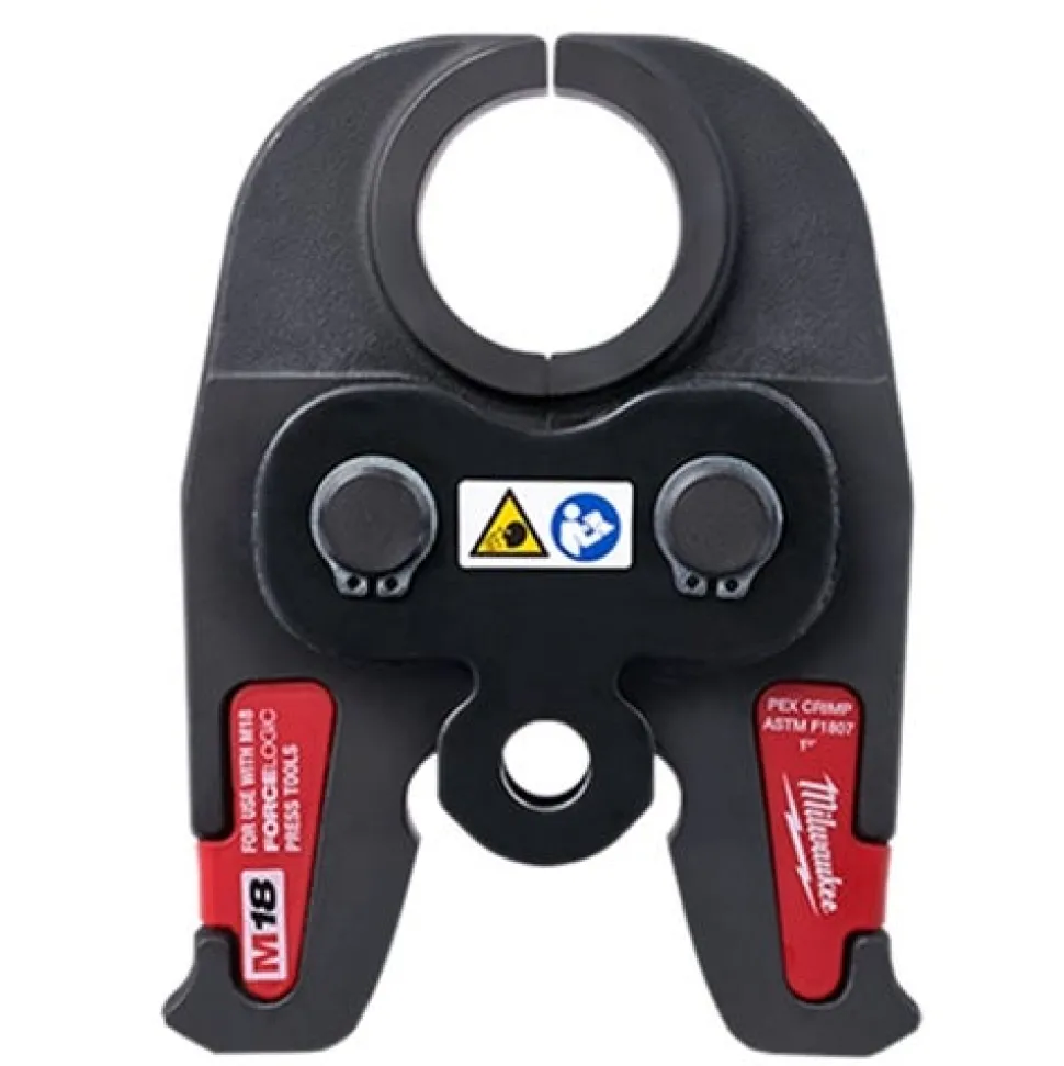 Milwaukee 1-1/2" PEX Crimp (F1807) Jaw for M18 Force Logic Press Tools 49-16-2656C