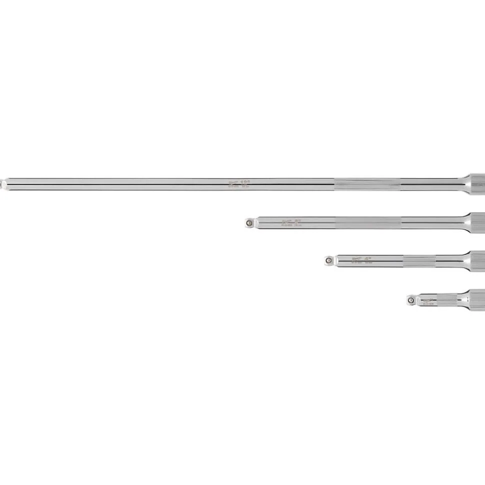 Milwaukee 4 Piece 3/8" Drive Wobble Extension Set 48-22-9351