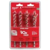 Milwaukee 4 Piece 6-1/2" SPEED FEED Wood Bit Set 48-13-0400