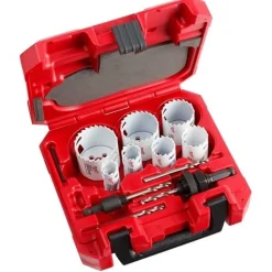 Milwaukee 12 Piece Hole Dozer with Carbide Teeth Hole Saw Kit 49-22-3090