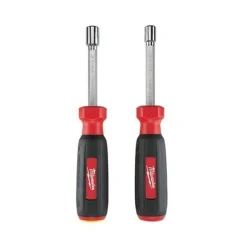 Milwaukee 2 Piece SAE HollowCore (1/4; 5/16") Magnetic Nut Driver Set 48-22-2502