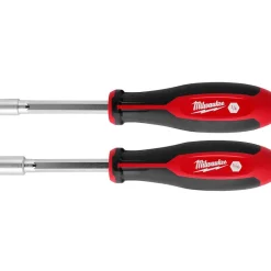 Milwaukee 2 Piece SAE HollowCore Magnetic Nut Driver Set 48-22-2542