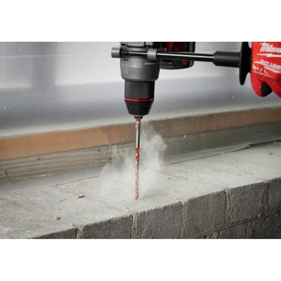 Milwaukee 5 Piece SHOCKWAVE Impact Duty Carbide Hammer Drill Bit Set 48-20-9051