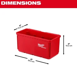 Milwaukee (6) 2pk Large Bin Set for PACKOUT 48-22-8063