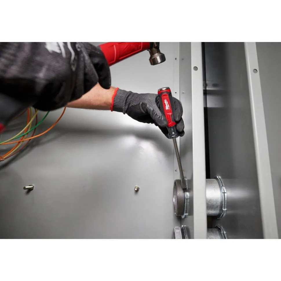 Milwaukee 5/16" Slotted 6" Cushion Grip Demolition Screwdriver (USA) MT208