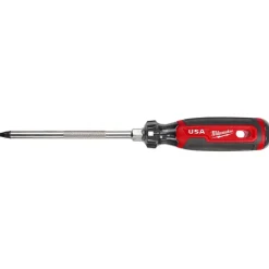Milwaukee #3 Square 6" Cushion Grip Screwdriver (USA) MT219