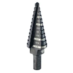 Milwaukee #4 Step Drill Bit, 3/16" - 7/8" x 1/16" 48-89-9204