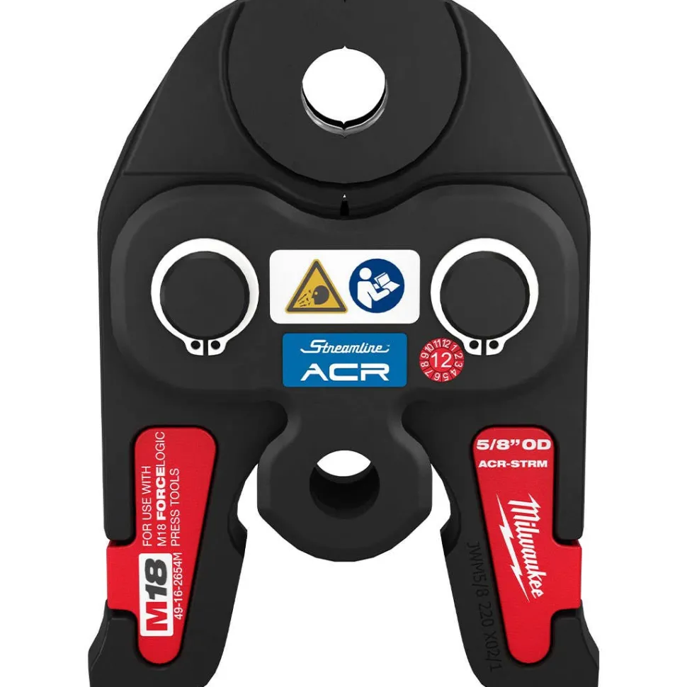 Milwaukee 5/8" Streamline ACR Press Jaw For M18 Force Logic Press Tools 49-16-2654M