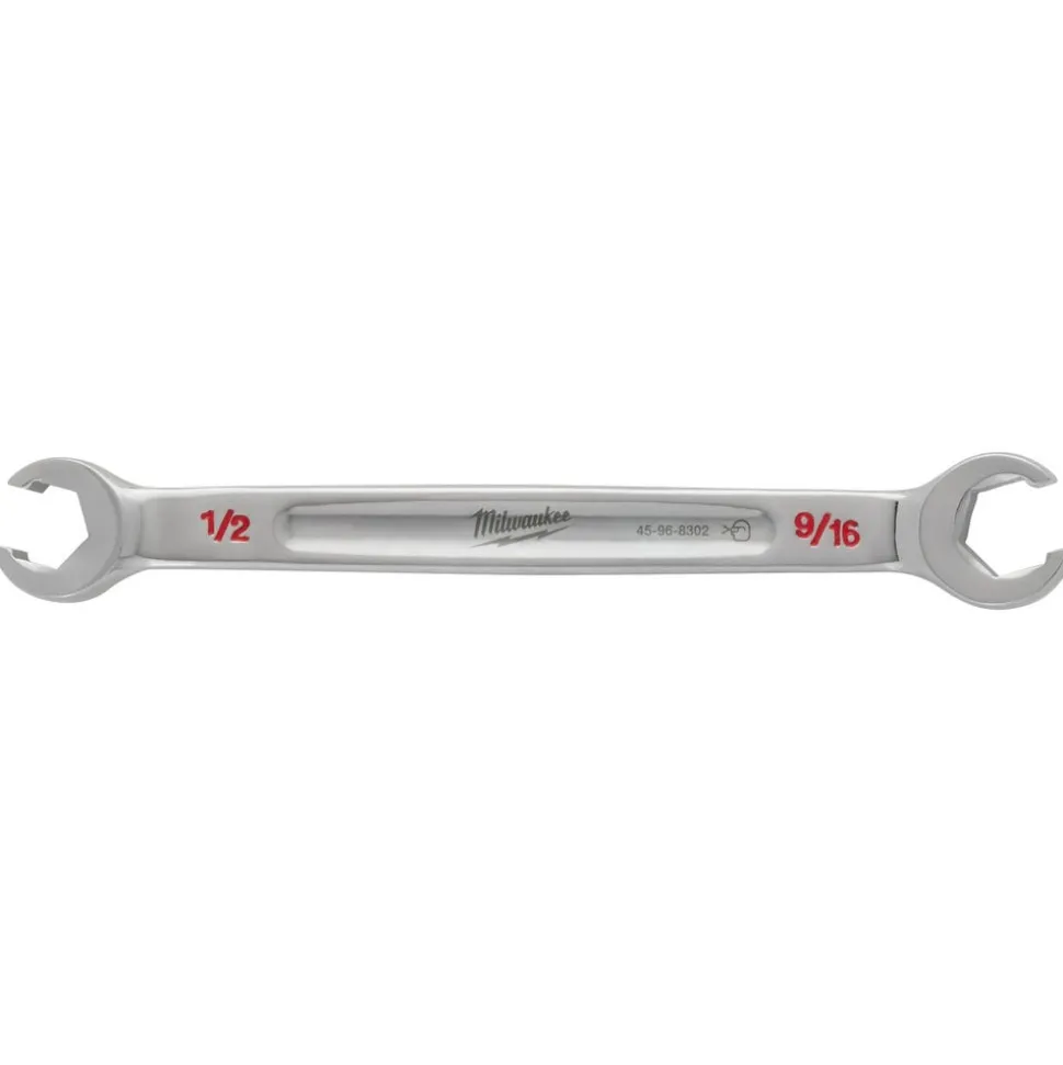 Milwaukee 1/2" X 9/16" Double End Flare Nut Wrench 45-96-8302