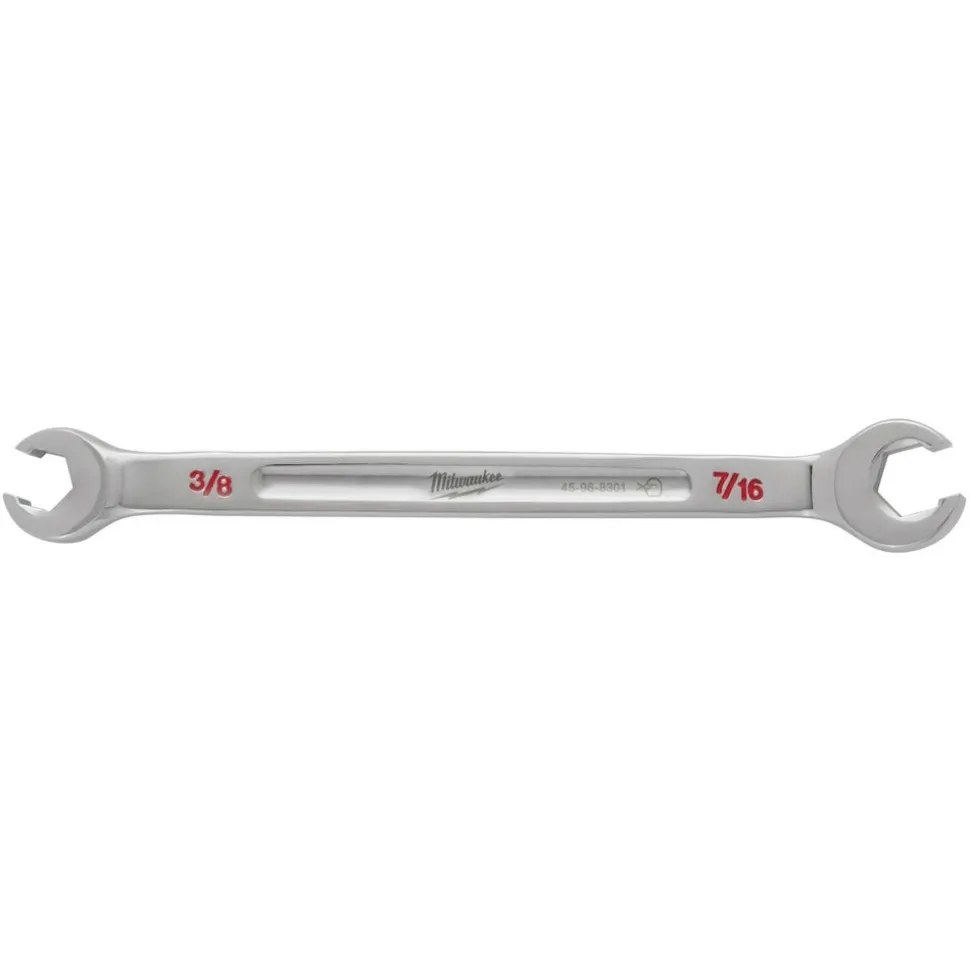 Milwaukee 3/8" X 7/16" Double End Flare Nut Wrench 45-96-8301