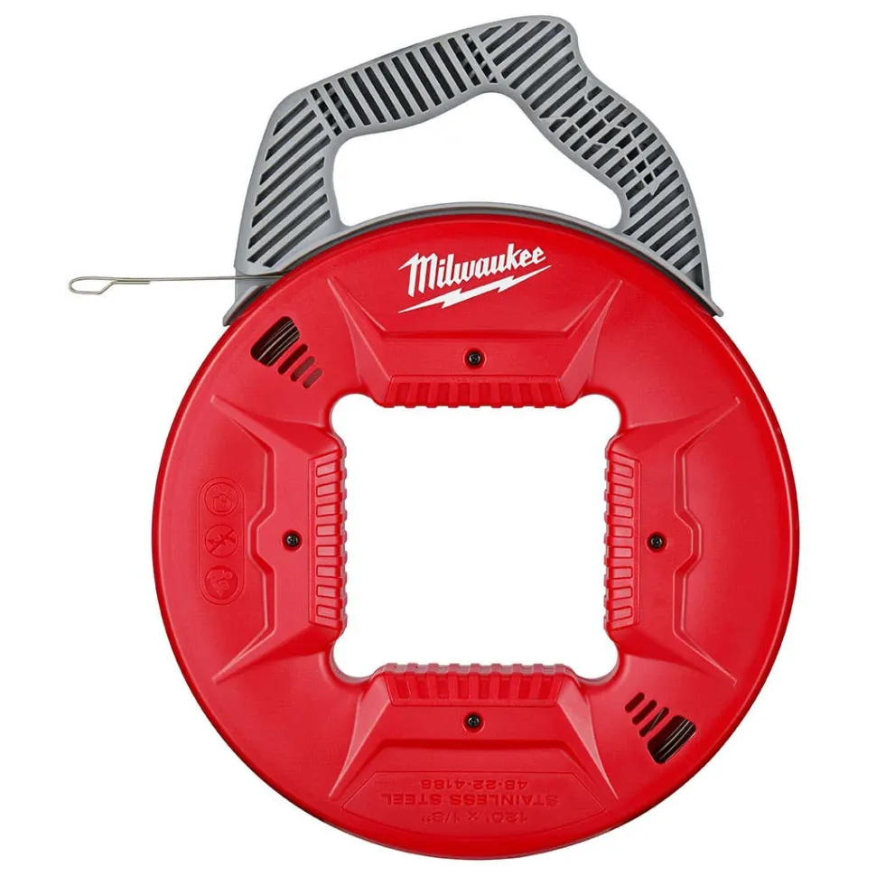 Milwaukee 120' x 1/8" Stainless Steel Fish Tape 48-22-4186