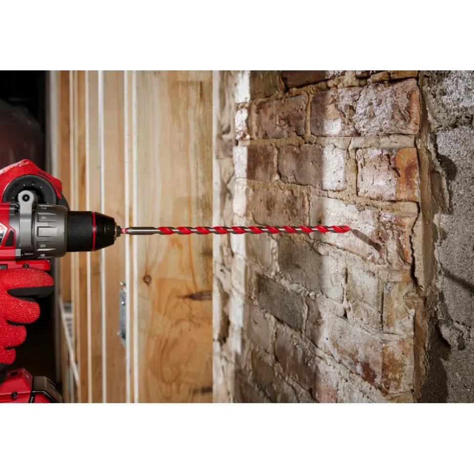 Milwaukee 3/4" x 10" x 12" Carbide Hammer Drill Bit with POWER TIP 48-20-9046