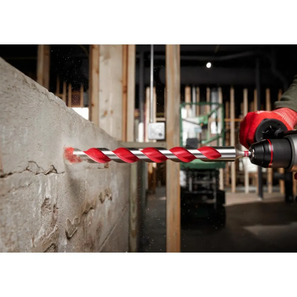 Milwaukee 3/4" x 10" x 12" Carbide Hammer Drill Bit with POWER TIP 48-20-9046