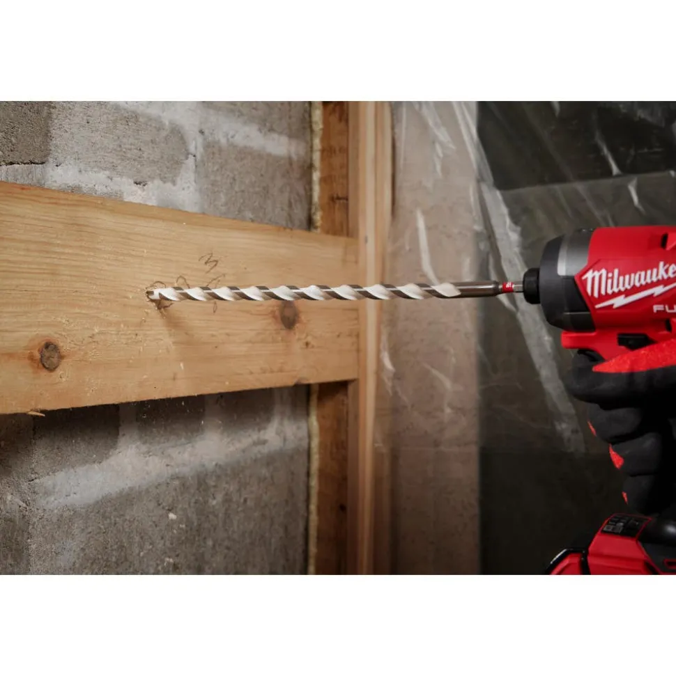 Milwaukee 5/16" x 10" x 12" SHOCKWAVE Impact Duty Carbide Multi-Material Drill Bit 48-20-8889