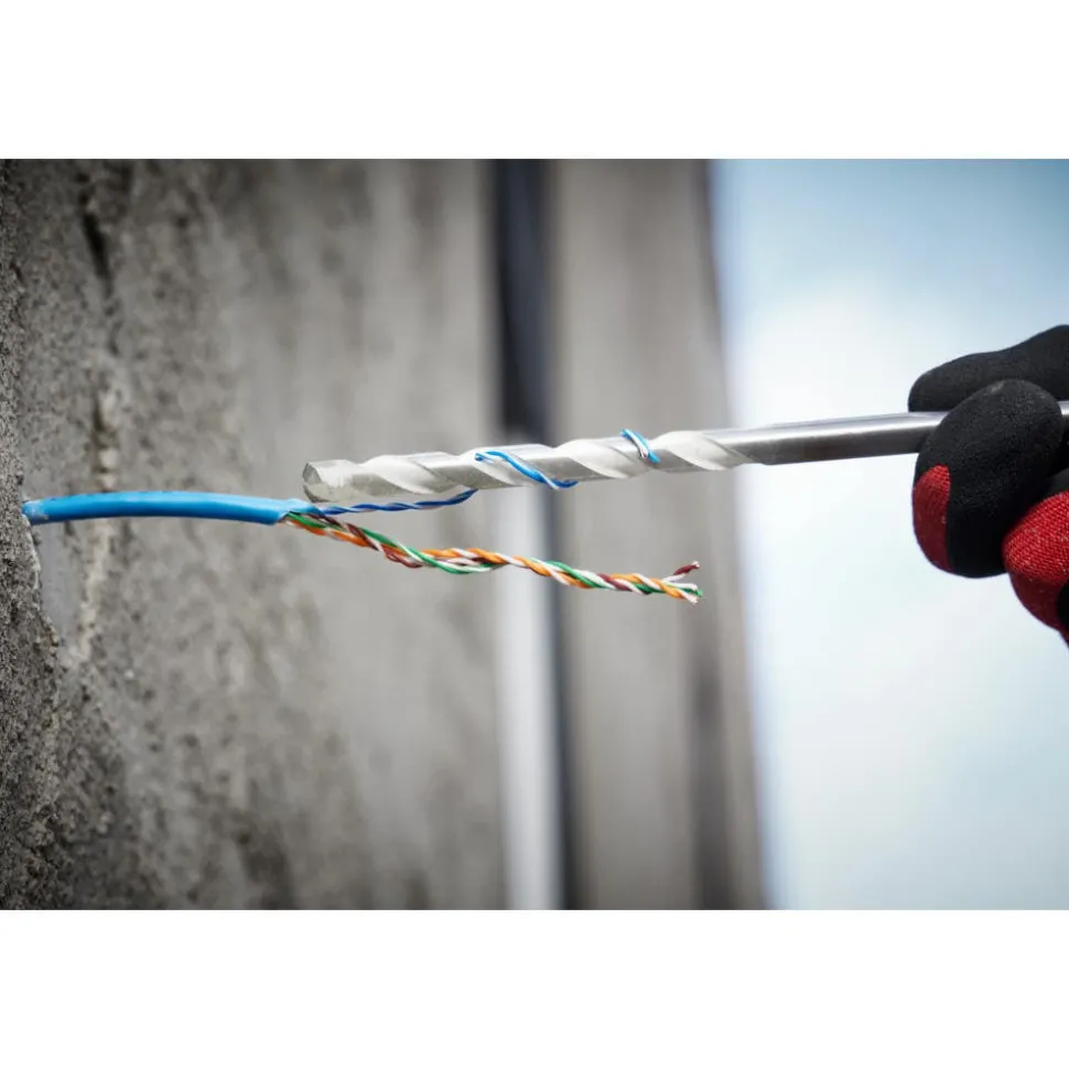 Milwaukee 1/2" x 16" x 18" SHOCKWAVE Impact Duty Carbide Bellhanger Multi-Material Bit 48-20-8866