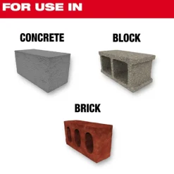 Milwaukee 5/32" x 4" x 6" SHOCKWAVE Impact Duty Carbide Hammer Drill Bit for Concrete Screws 48-20-9092