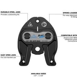 Milwaukee 1-1/8" ZoomLock MAX Press Jaw for M12 FORCE LOGIC Press Tools 49-16-2457Z