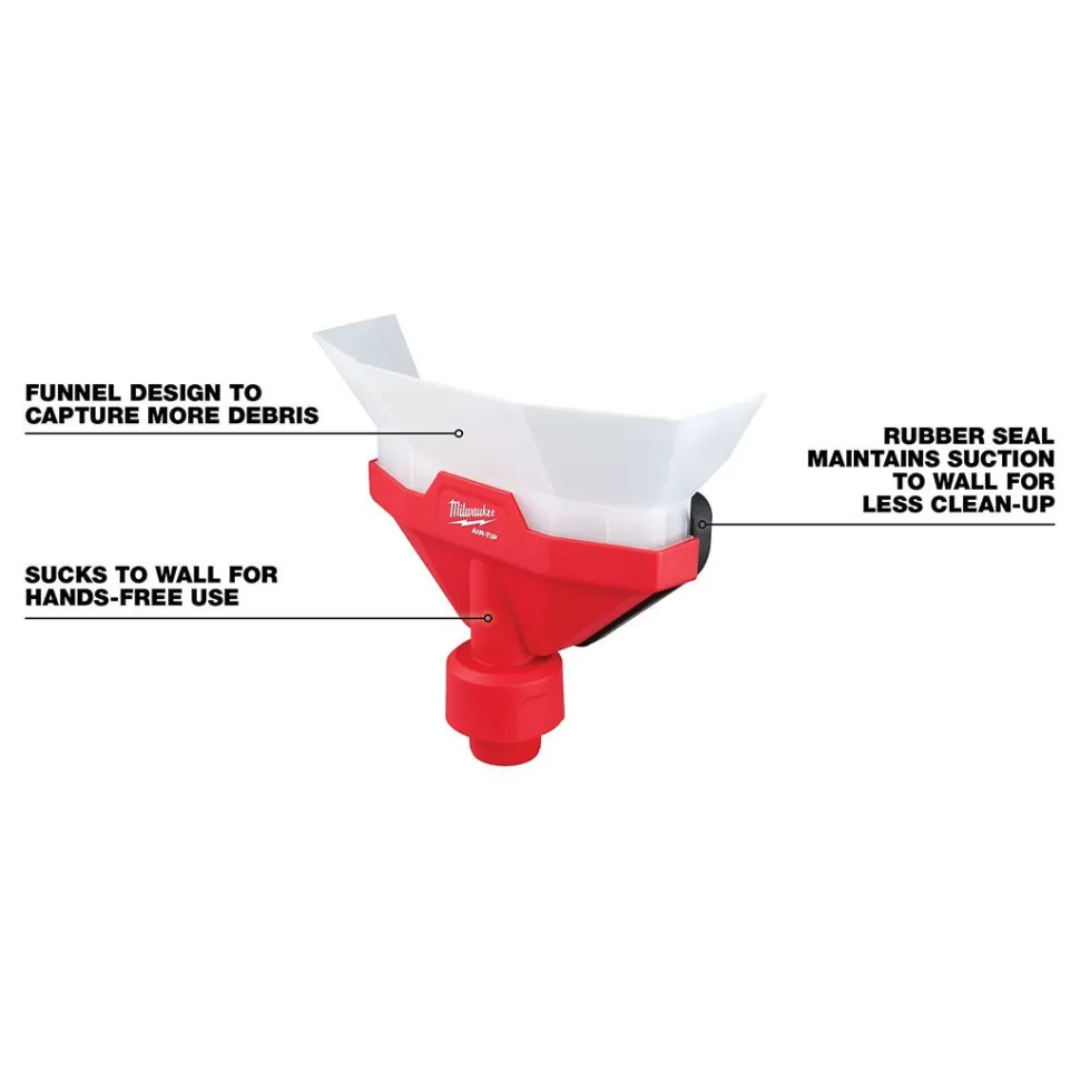Milwaukee AIR-TIP Dust Collector Vacuum Attachment 49-90-2022