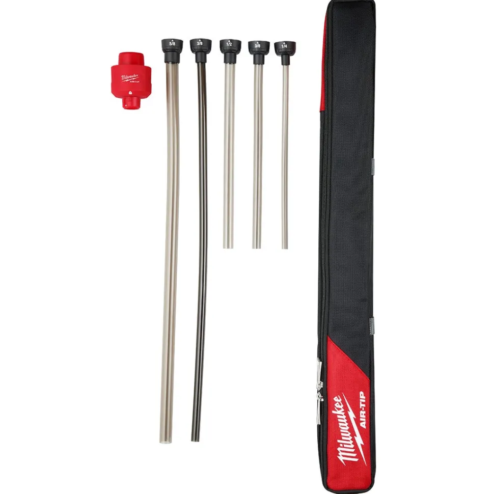 Milwaukee AIR-TIP Long Reach Flexible Micro Hose Vacuum Set 49-90-2037