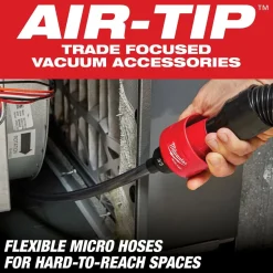 Milwaukee AIR-TIP Long Reach Flexible Micro Hose Vacuum Set 49-90-2037