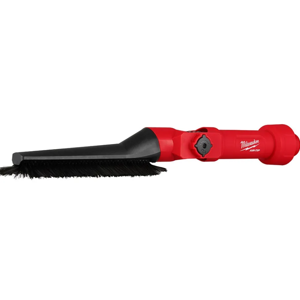 Milwaukee AIR-TIP Low-Profile Pivoting Brush Tool Vacuum Attachment 49-90-2027