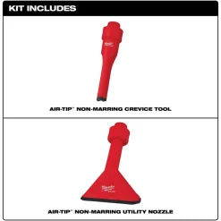 Milwaukee AIR-TIP Non-Marring Utility Nozzle Kit 49-90-2034