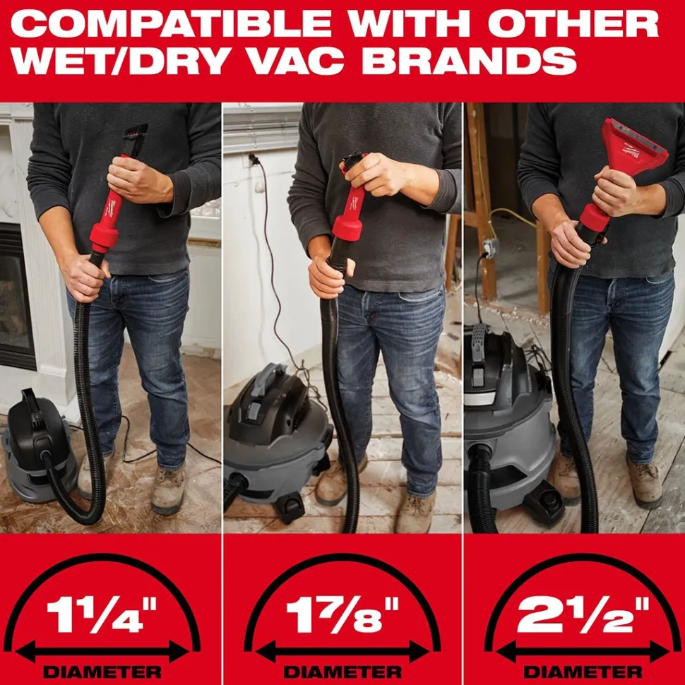 Milwaukee AIR-TIP 3-Piece Automotive Vacuum Tool Kit 49-90-2019A