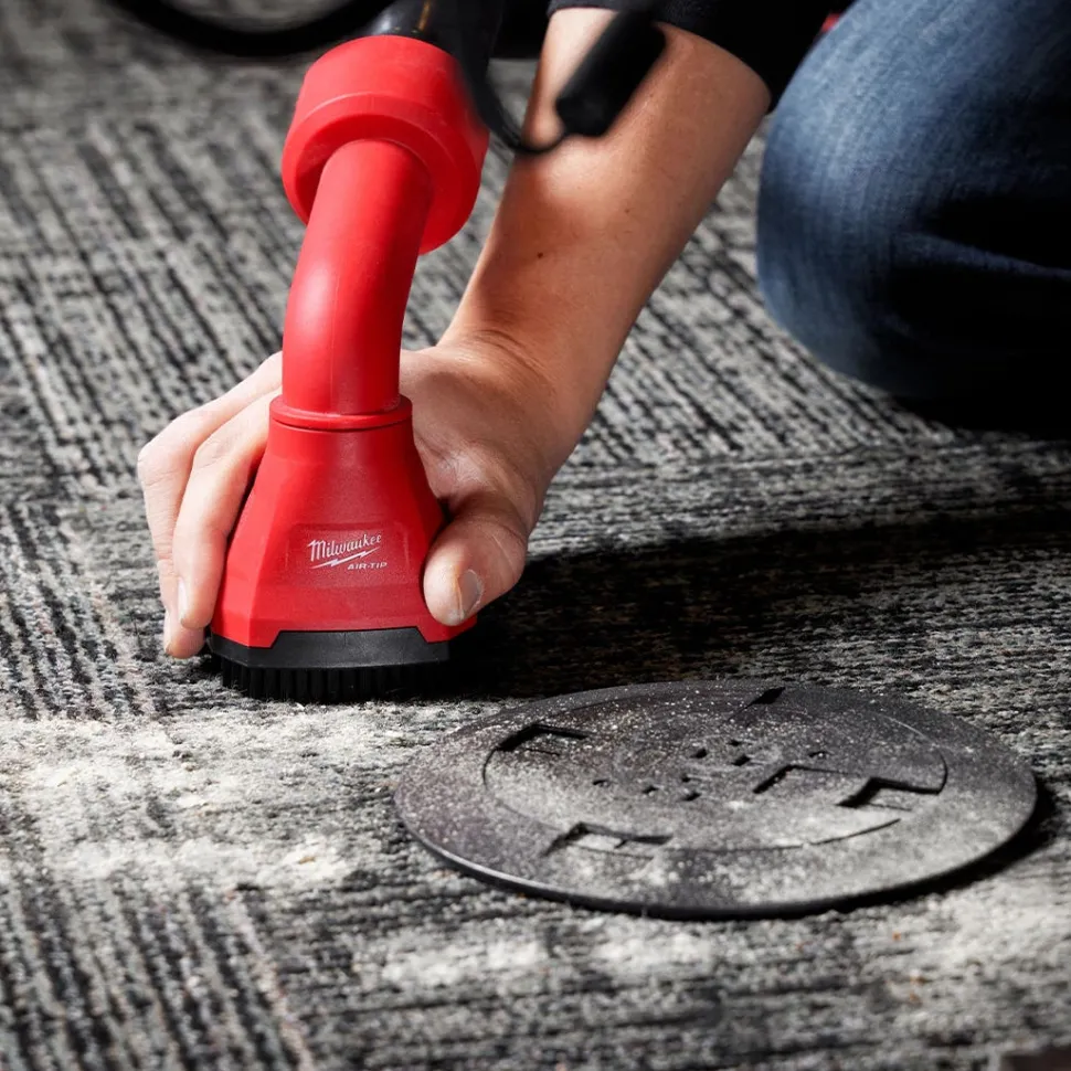 Milwaukee AIR-TIP Swiveling Palm Brush Vacuum Attachment 49-90-2020