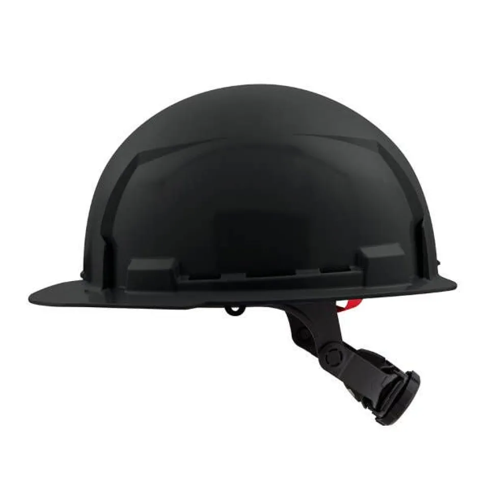 Milwaukee BOLT Hard Hat Unvented, Class E Front Brim 6pt Suspension - Black 48-73-1130