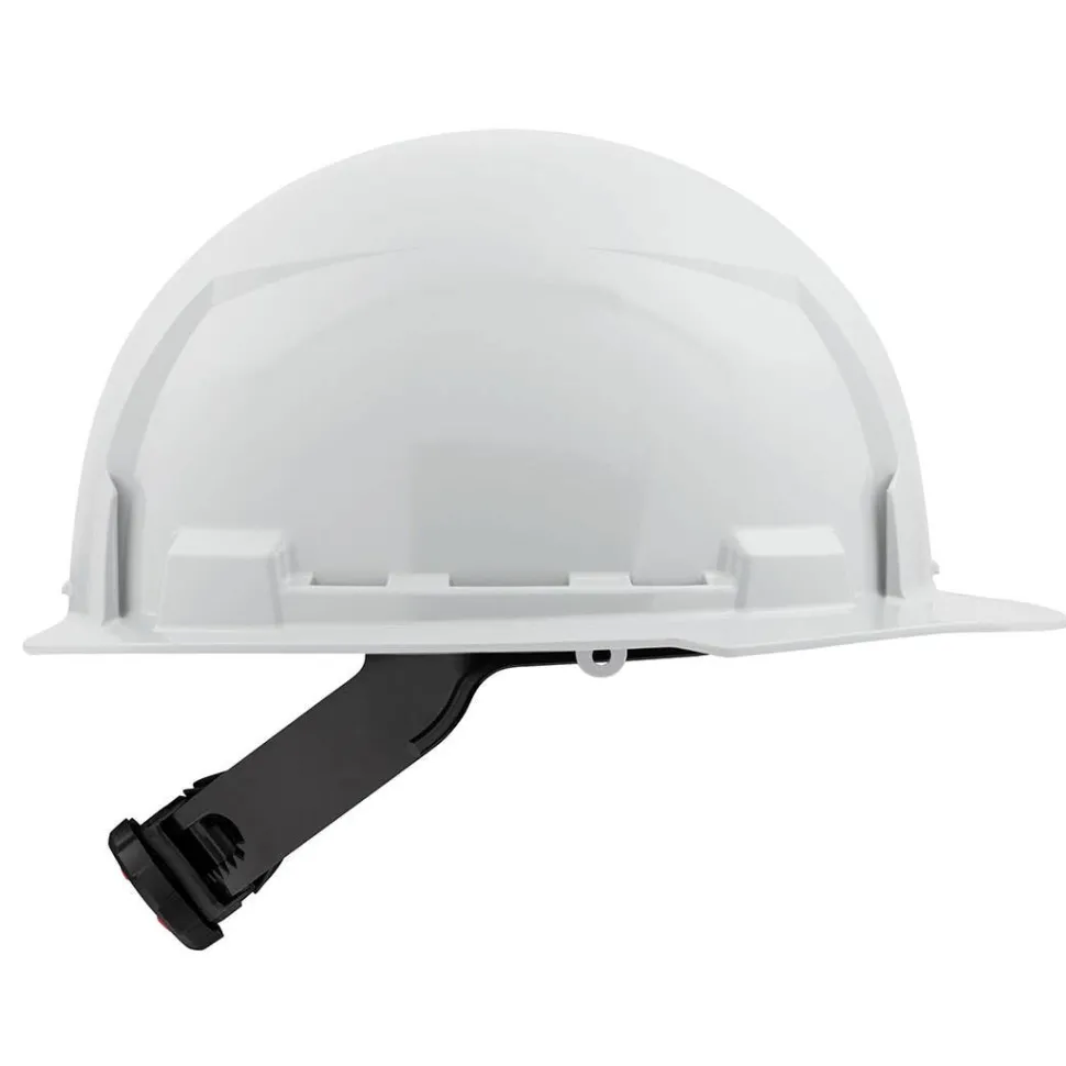Milwaukee BOLT Hard Hat Unvented Class E Full Brim White 4pt Suspension 48-73-1100