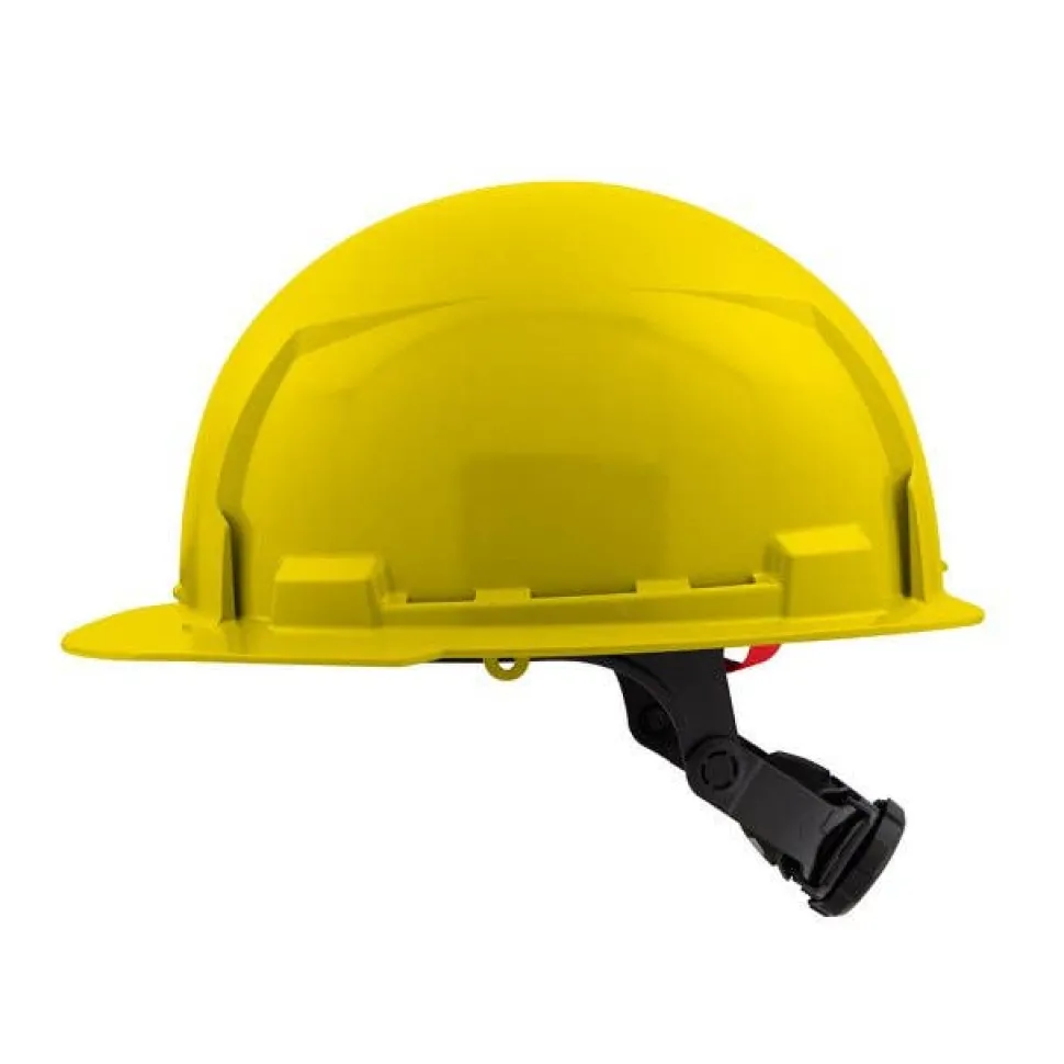 Milwaukee BOLT Hard Hat Unvented, Class E Front Brim 6pt Suspension - Yellow 48-73-1122