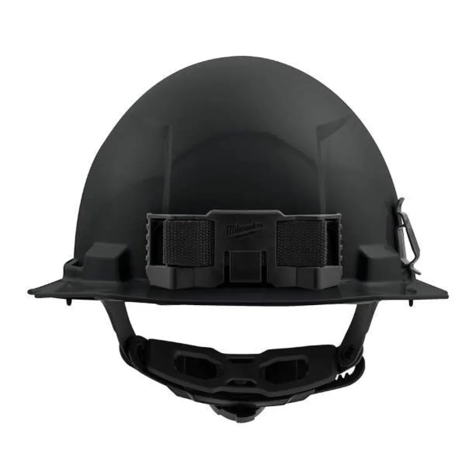 Milwaukee BOLT Hard Hat Unvented, Class E Full Brim 6pt Suspension - Black 48-73-1131