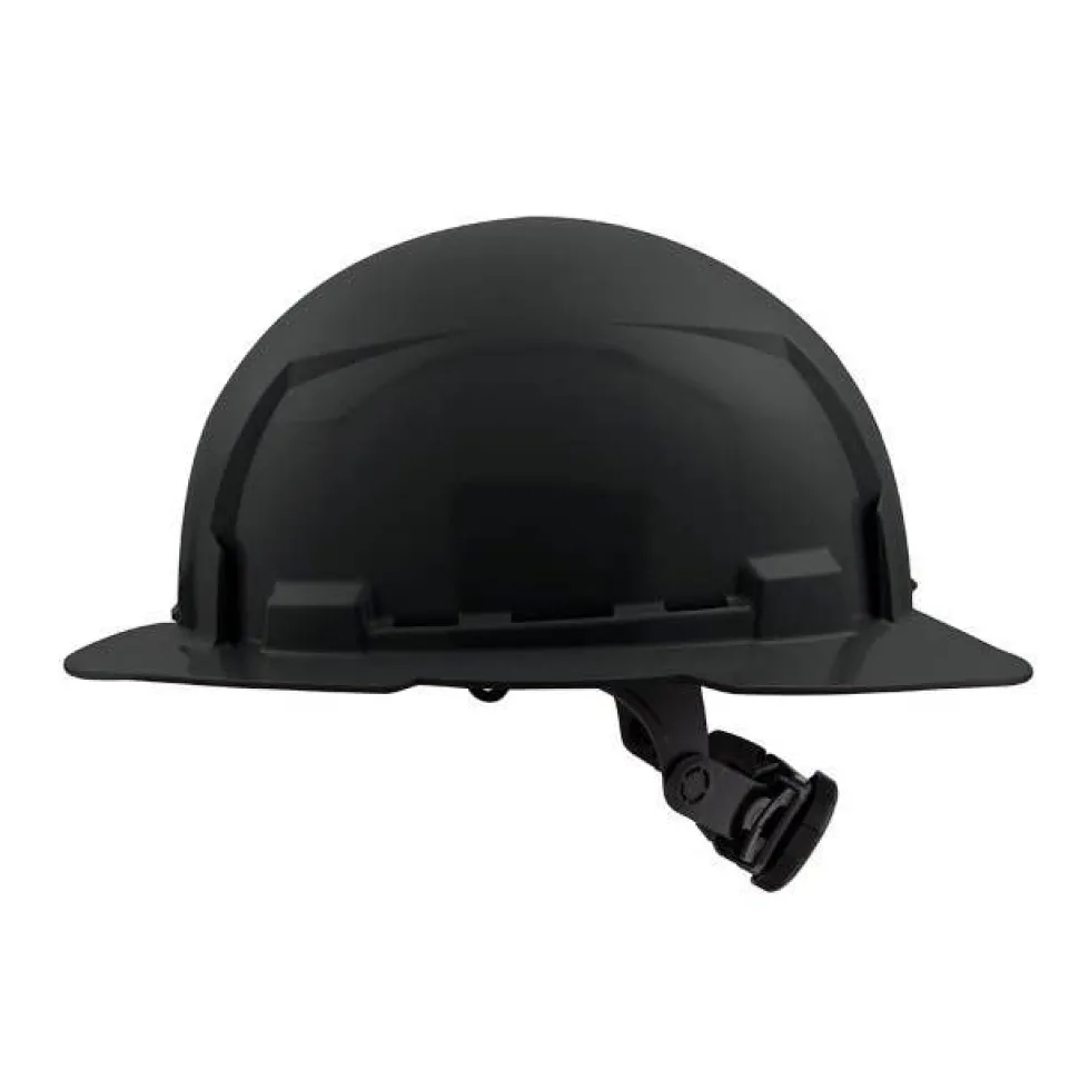 Milwaukee BOLT Hard Hat Unvented, Class E Full Brim 6pt Suspension - Black 48-73-1131