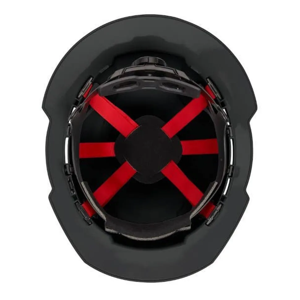 Milwaukee BOLT Hard Hat Unvented, Class E Full Brim 6pt Suspension - Black 48-73-1131