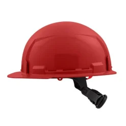 Milwaukee BOLT Hard Hat Unvented, Class E Front Brim 6pt Suspension - Red 48-73-1128